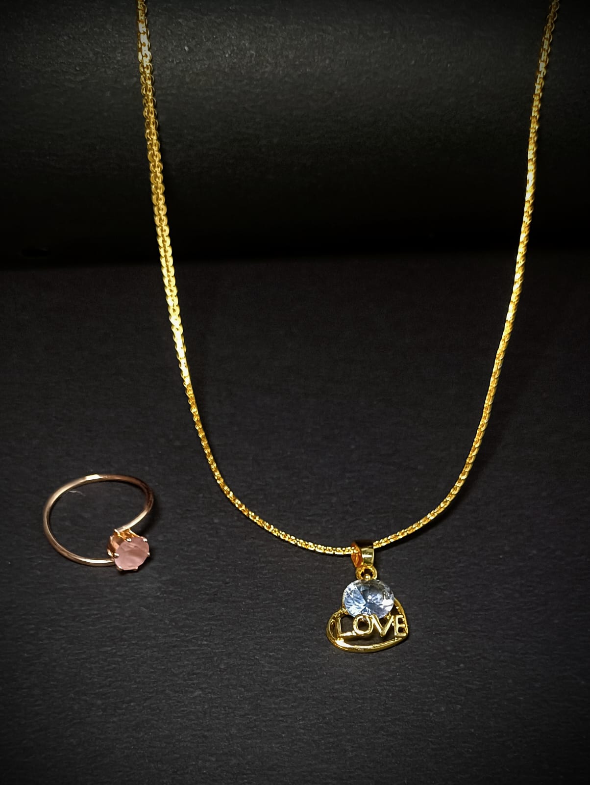 Eternal Love Necklace and Ring Set