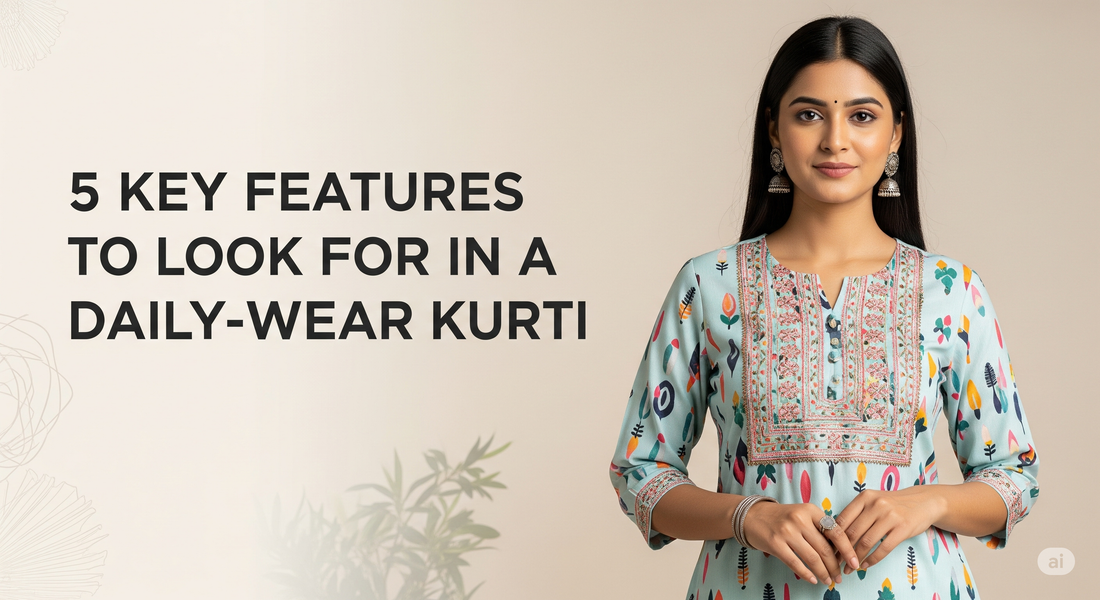What Makes a Good Daily-Wear Kurti? 5 Key Features to Look For
